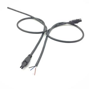 Micro Fit 3.0 bis Micro-Fit 3.0 OTS (OTS) Umspritzte Kabel baugruppe Zweireihig 0,5 m Länge 2 Stromkreise Schwarz 2451320205 - Product Image 2