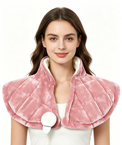 <span class=keywords><strong>Manta</strong></span> Eléctrica con Peso para <span class=keywords><strong>Cuello</strong></span>/Hombros/Cremallera, Regalo de San Valentín/Cumpleaños, 9 Opciones de Calor, 4 Temporizadores de Apagado Automático - Product Image 4