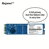 Faspeed NGFF M.2 2280 SSD interne 128 Go 256 Go 512 Go pour ordinateurs de jeu, ordinateurs portables de jeu, ordinateurs de bureau
