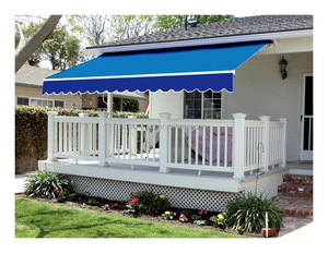 Abri d'abat-jour <span class=keywords><strong>de</strong></span> Patio <span class=keywords><strong>de</strong></span> jardin manuel ou motorisé/auvent rétractable en Aluminium pour la décoration <span class=keywords><strong>de</strong></span> la maison - Product Image 5