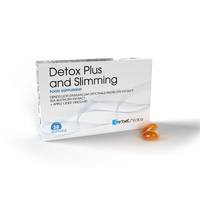 Capsules de compléments alimentaires à base de plantes pour la perte de poids, qualité supérieure, PR412024 Detox Plus, sans gluten, 20/30 unités, compléments alimentaires pour adultes, soins de santé