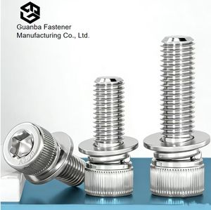 Parafuso Sextavado de Aço Carbono Zincado, Parafuso Sextavado de Aço Inoxidável, Parafuso Sextavado, Parafuso Sextavado - Product Image 2