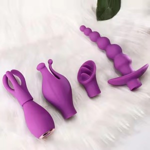 5 pezzi sostituibili Per Set di giocattoli sessuali kit <span class=keywords><strong>stimolatore</strong></span> Per clitoride perline vibranti Per donna giocattoli testa vibratore - Product Image 6