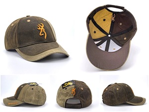 Gorra de Béisbol Casual para Exteriores, Personalizada, Retro, de Tela Encerada con Aspecto Desgastado, Minimalista y Moderna - Product Image 2