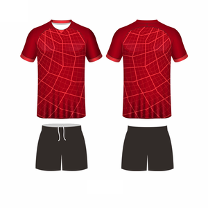 Nouveau design, maillot de football personnalisé pour adultes, sublimation, respirant, manches courtes, tissu polyester/coton, anti-transpiration, maillot d'équipe - Product Image 3