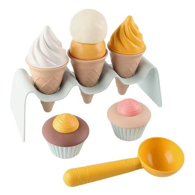 Set di 7 pezzi di gelato