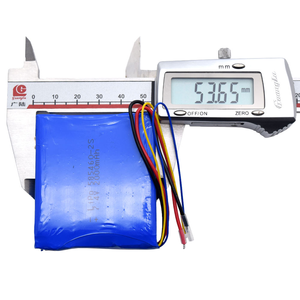 Geb LiPo pin 2s1p 585460 7.4V 2000mAh với PCB JST nối pin có thể sạc lại gói Li Polymer Lithium Polymer Pin - Product Image 3