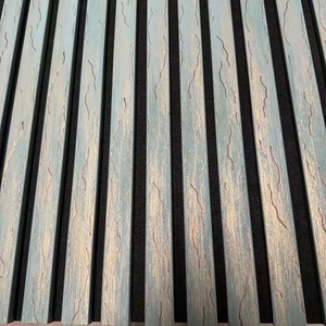 Pannelli a <span class=keywords><strong>Doghe</strong></span> in Legno Approvati ISO con Superficie Liscia per la Riduzione del Suono - Product Image 2