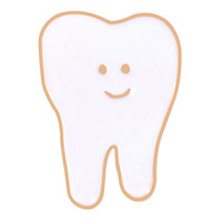 Dessin animé seringue rose pilule émail broches sourire dents broches organe médical insigne en métal alliage Durable épinglette mariages fêtes