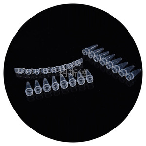 Yueside Centrifuge <b>Tubes</b> 0.2ml Eight <b>Tube</b> Clear <b>Plastic</b> For Lab Use 200 Pack - Product Image 4