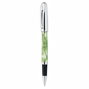 Bolígrafo Rollerball Metálico Verde Marmoleado para Escribir - Product Image 2