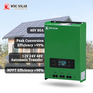 ตัวควบคุมการชาร์จพลังงานแสงอาทิตย์ 80a Mppt รุ่น Rgulateur De Solaire Carga - Product Image 3