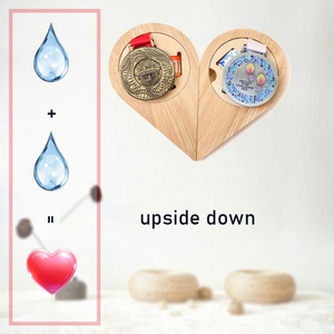 Colgador de Medallas de Madera al por Mayor para Deportes, Maratón, Natación, Fútbol, Atletismo - Soporte Exhibidor de Medallas - Product Image 4