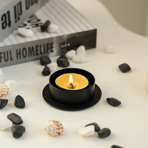 Tin Tưởng đơn giản hiện đại sắt trà ánh sáng người giữ ngọn nến cho Nhà Bên đám cưới và giáng sinh đóng gói trong hộp - Product Image 1