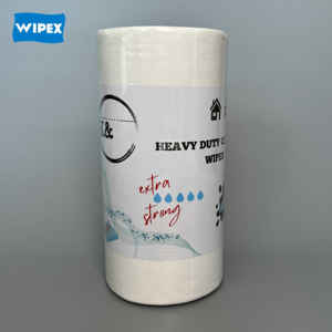 WIPEX Toallitas industriales de rollo de papel de toalla azul industrial para tienda de limpieza de aceite no tejido de alta resistencia multiusos - Product Image 4