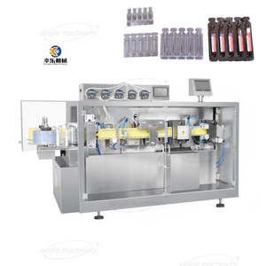 Máquina automática de llenado y sellado de botellas de plástico de termoformado de ampolla de plástico <span class=keywords><strong>monodosis</strong></span> líquida de aceite líquido cosmético - Product Image 1