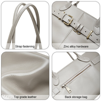 Sacs à Main Pour Femmes Rétro Haute Qualité Cuir de Fleur Pleine Sacs à Épaule Sous le Bras Fabricant OEM Personnalisé Gros