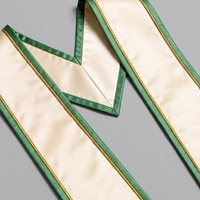 Écharpe de graduation personnalisée en gros, cordon d'honneur, ruban d'épaule pour tenue académique, écharpe unie à faire soi-même