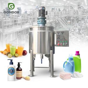 Cuve de mélange et de chauffage aseptique chauffable en acier inoxydable 316 pour pâte de tomate, 100L, 300L, 500L - Product Image 1