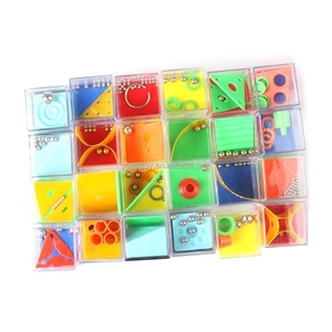 Juguetes promocionales para aliviar el estrés, rompecabezas de 1,5 pulgadas, Cubo de Mini laberinto - Product Image 1