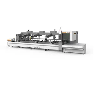 JQ 2000w 3000w automatic fiber laser cutter pipe laser cutting machine for steel tube metal