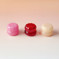 5g usine en plastique en gros mignon en forme de citrouille brillant à lèvres lèvre boue Blush pot crème solide parfum conteneur emballage cosmétique