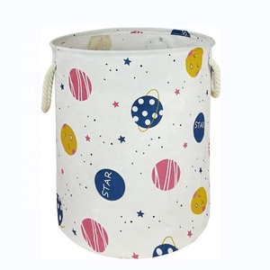 Cesta de Lavanderia Grande e Impermeável, Cestos de Lavanderia Colapsáveis para Organização de Roupas e Brinquedos no Quarto Infantil, Decoração para o Lar - Product Image 4