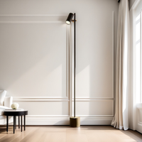 Lampadaires LED modernes pour décoration intérieure Lampe d'angle standard pour éclairage domestique