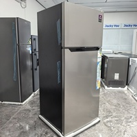 Réfrigérateur double porte 413L avec congélateur supérieur, technologie Inverter, No Frost, économie d'énergie pour la maison et la cuisine, 220V