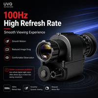 Perangkat Penglihatan Malam Digital Genggam Gaya PVS-14 Sensor 1 Inci 100Hz untuk Keamanan Luar Ruangan UVQ G14
