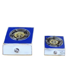 Miniatures de cuisinières à gaz en résine Art Déco pour <span class=keywords><strong>maison</strong></span> de poupée 1/6 1/12, modèle décoratif, rentrée scolaire - Product Image 1