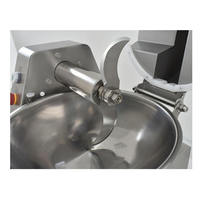 Nouvelle machine à découper la viande multifonctionnelle commerciale avec bol de 5,5 L, hachoir Buffalo, production de 176 lb/h, mixeur professionnel 370W