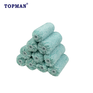 <span class=keywords><strong>Rodillo</strong></span> de Microfibra Premium de Pelo <span class=keywords><strong>Largo</strong></span> de 4 Pulgadas Topman Industrial con Menos Pelusas <span class=keywords><strong>para</strong></span> Pinturas y Lacas de Pared, Compatible con OEM - Product Image 4