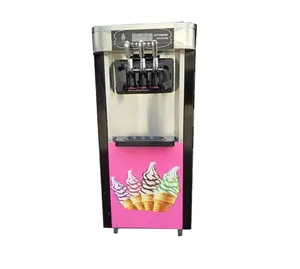OEM vertical most popular fast cooling new type soft ice cream makers