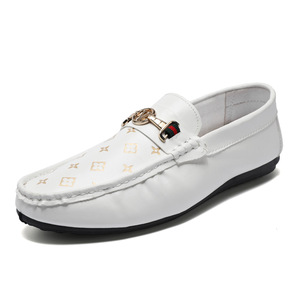 Chaussures <span class=keywords><strong>Doudou</strong></span> Homme Style Européen à Enfiler Antidérapantes Légères Tige en PU Toutes Saisons Décontractées Faciles à Enfiler - Product Image 5
