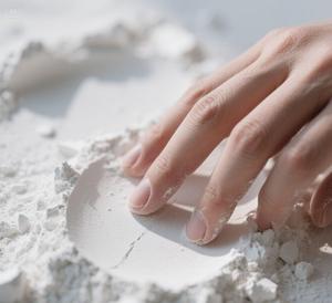 Poudre de gypse super fine pour pierres parfumées, ornements d'aromathérapie, désodorisants de voiture, moules en silicone, projets de <span class=keywords><strong>bricolage</strong></span> - Product Image 2