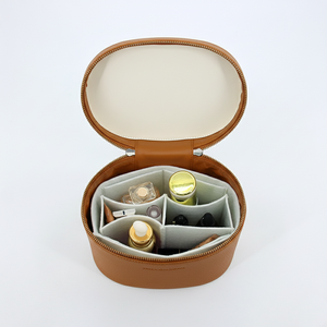 厂家批发圣诞礼品袋套装女式化妆盒收纳盒美容收纳盒旅行皮革化妆洗漱包 - Product Image 4