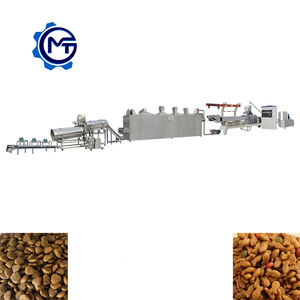 Línea de Producción de Alimento Seco para Mascotas, Extrusora de Doble Tornillo Controlada por PLC, Motor Eléctrico - Product Image 5