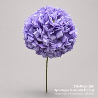 Premium Extra Grote Hortensia Kunstzijde Bloem 216 Bloemblaadjes Europese Stijl Gerimpelde Randen Kunstbloemen Bruiloft Tafeldecoratie