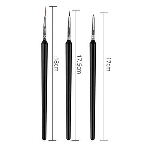 Rosalind professionnel <span class=keywords><strong>Nail</strong></span> <span class=keywords><strong>Art</strong></span> outils fournitures 3 pcs/<span class=keywords><strong>lot</strong></span> bricolage dessin peinture Gel stylo ensemble ongles Liner brosses pour <span class=keywords><strong>Nail</strong></span> <span class=keywords><strong>Art</strong></span> Design - Product Image 6