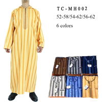 Nouvelle arrivée, djellaba marocaine d'hiver épaisse et luxueuse à capuche, thobe d'hiver à capuche, jalabiya, qamees, kaftan