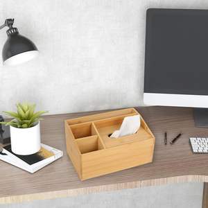 Vente en gros Boîte à mouchoirs en bambou Porte-serviettes en bois Organisateur en lin avec design fantaisie vintage Utilisation dans la <span class=keywords><strong>cuisine</strong></span> Formes carrées disponibles - Product Image 6