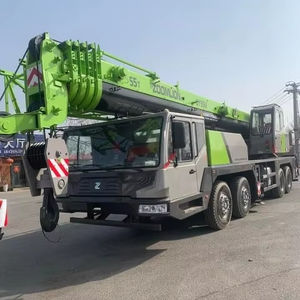 Grue sur camion Zoomlion ZTC500H d'occasion, capacité de levage 50 tonnes, grue mobile robuste avec pompe, moteur et vanne pour la construction - Product Image 1
