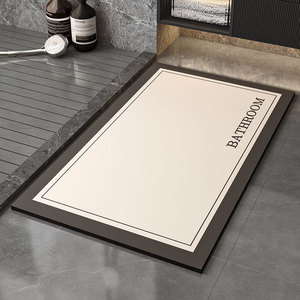 מים רכים נוחים סופגים ייבוש מהיר ללא להחליק חדר אמבטיה רצפת חדר אמבטיה שטיח - Product Image 6