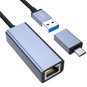 Adaptador USB a Ethernet de 1000Mbps, Plug and Play, USB 3.0 con Diseño Externo con Cable para <span class=keywords><strong>Nintendo</strong></span> <span class=keywords><strong>Switch</strong></span>, Laptop, PC, MacBook - Product Image 1