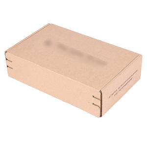 Изготовленная на заказ перерабатываемая Экологически чистая Высококачественная коробка из крафт-бумаги многоразового использования с напечатанным логотипом Косметическая подарочная картонная коробка для доставки упаковки - Product Image 2