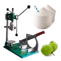 Automatische kokosnootschiller, dekselopener, arbeidsbesparende schilmachine, snel schilgereedschap voor verse kokosnoten