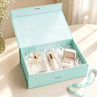 Boîtes rigides aseptiques avec logo imprimé personnalisé, fermeture magnétique, boîte cadeau pliable en carton recyclable de luxe