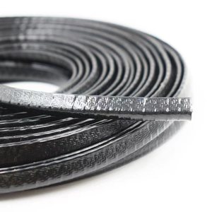 Bande d'étanchéité de porte de voiture en PVC imperméable en forme de U, réduction du bruit, protection de bord, service de découpe personnalisée, marque JH - Product Image 5