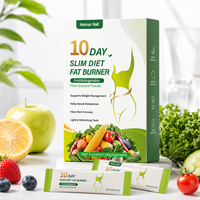 10 Dagen Slank Dieet Vetverbrander Fruit & Groente Poeder Natuurlijke Vezelrijke Detox Drank 100g 24 Maanden Houdbaarheid Ondersteunt Gewichtsverlies